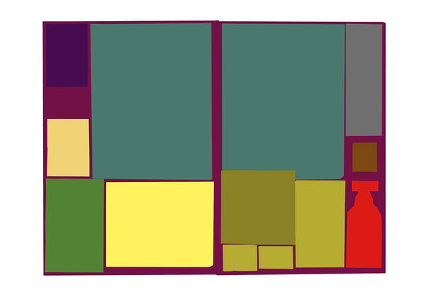 Squires 2021, 29.7 x 42 cm, 11.7 x 16.5 in,  Giclée print on Hahnemühle Photo Rag