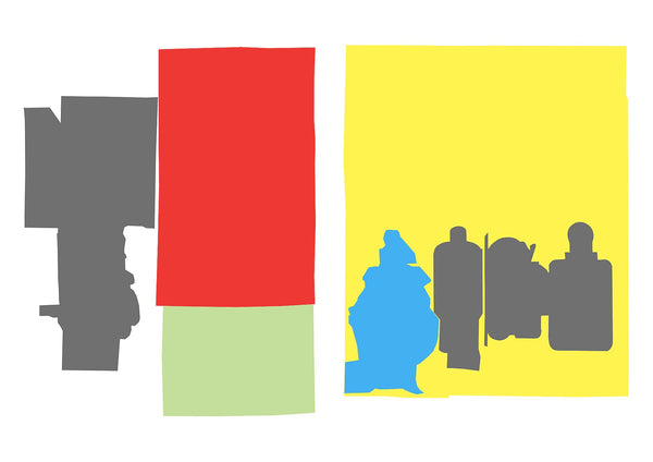 Paolozzi 2021, 29.7 x 42 cm, 11.7 x 16.5 in, Giclée print on Hahnemühle Photo Rag