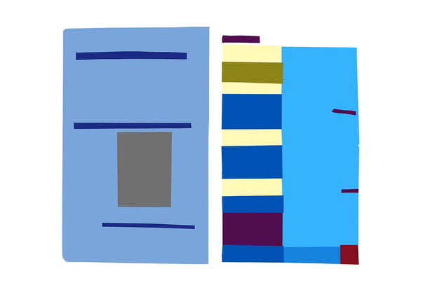 Burroughs & Gysin, 2021, 29.7 x 42 cm, 11.7 x 16.5 in, Giclée print on Hahnemühle Photo Rag