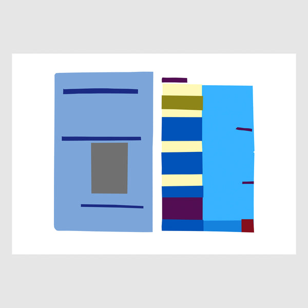 Burroughs & Gysin, 2021, 29.7 x 42 cm, 11.7 x 16.5 in, Giclée print on Hahnemühle Photo Rag