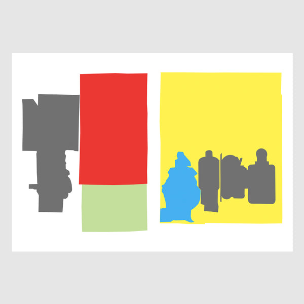 Paolozzi 2021, 29.7 x 42 cm, 11.7 x 16.5 in, Giclée print on Hahnemühle Photo Rag