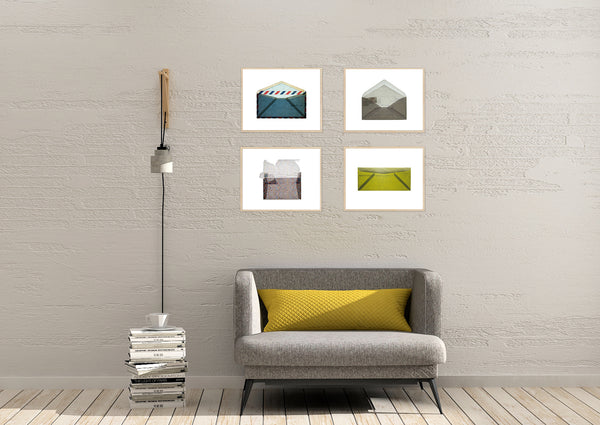 Oote Boe - Intangible Materiality (Full set of 4 11 x 14 in prints)